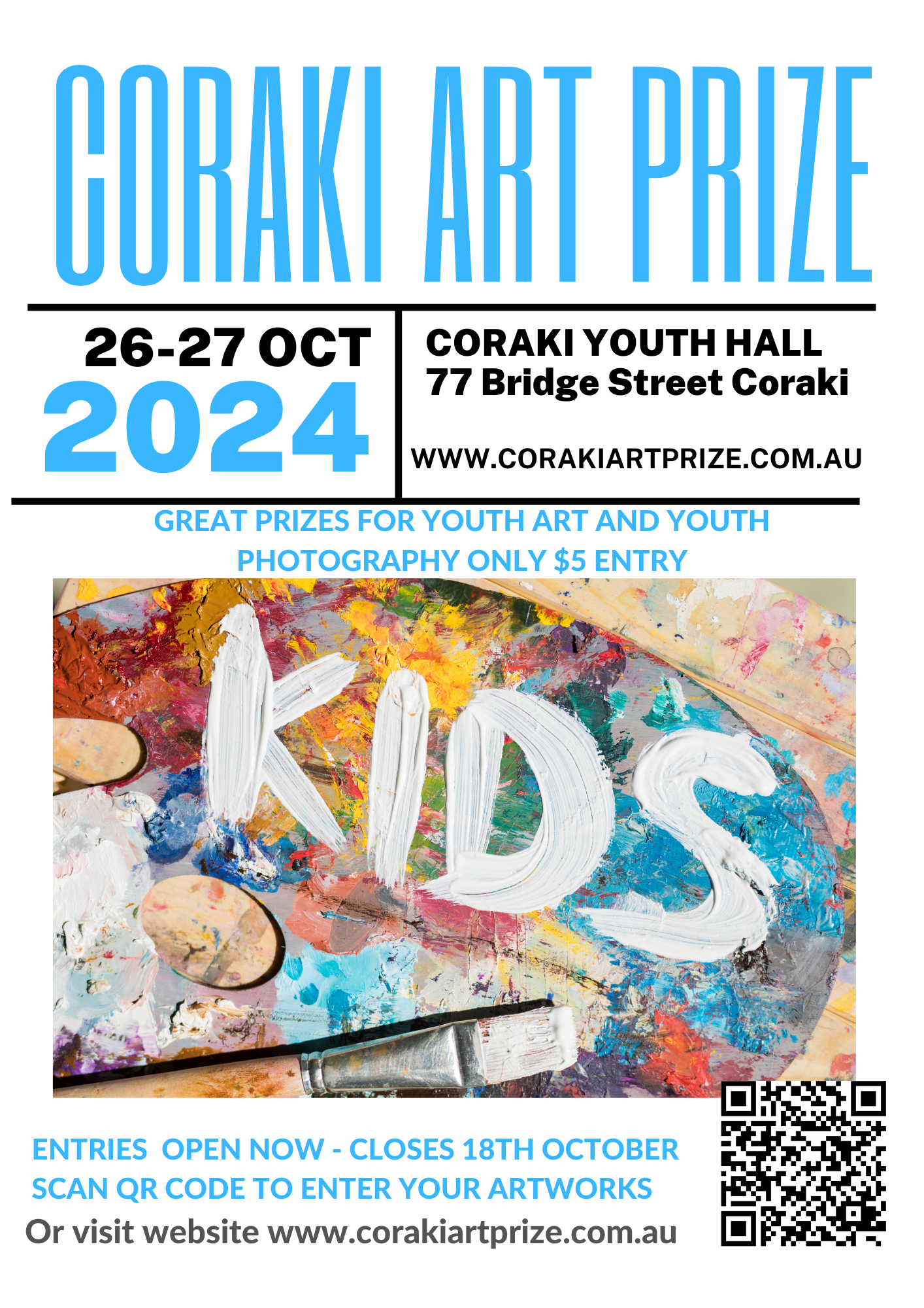 A4 Kids Coraki Art Prize Poster 4 2024