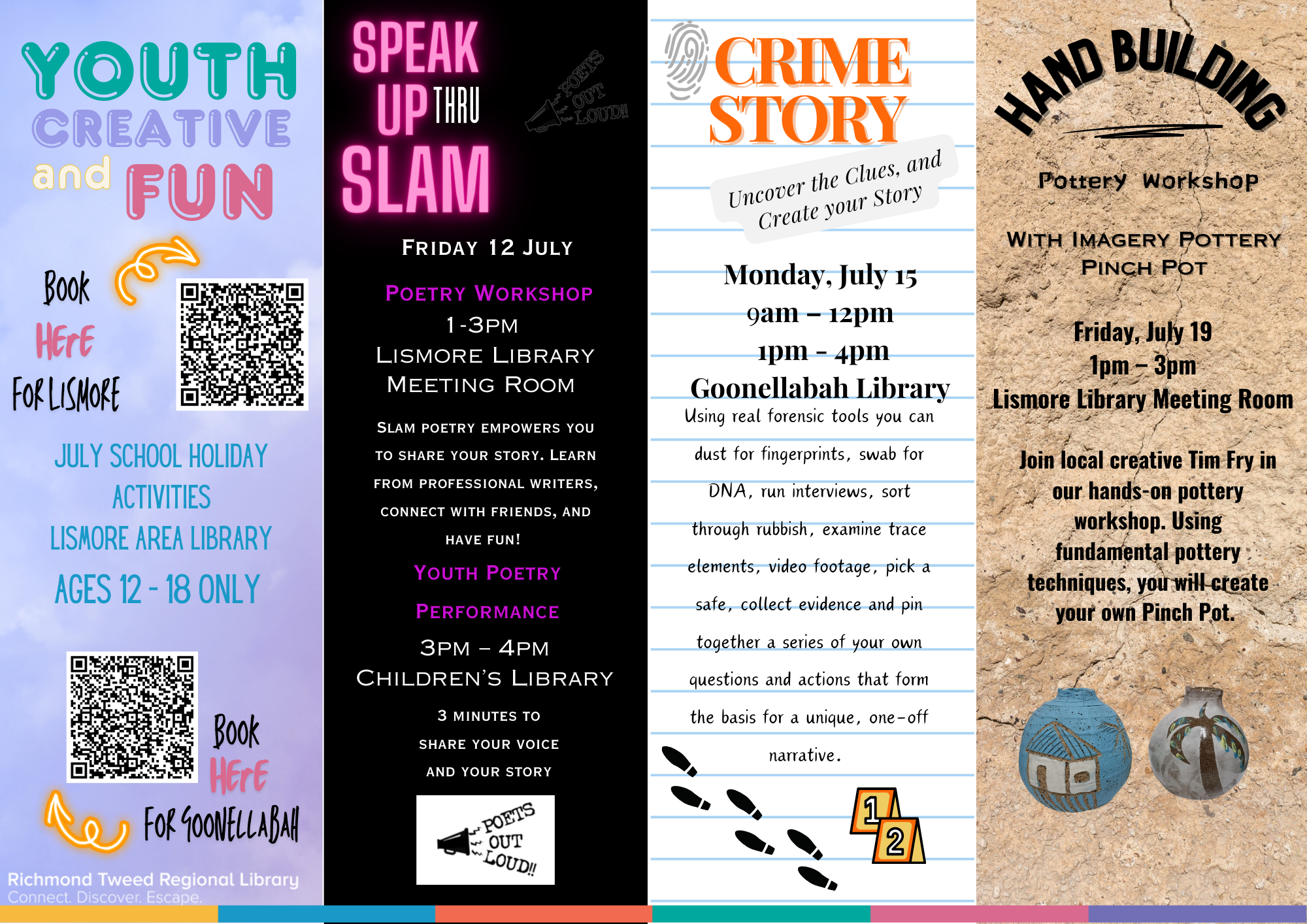 Lismore Library youth events