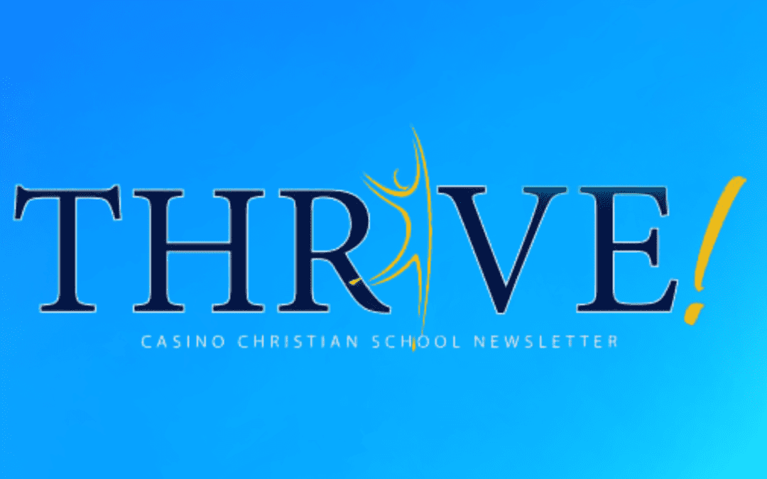 Thrive Newsletter Term 2 Week 10